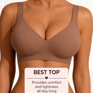 4359 Seamless Top Bra - Coffee