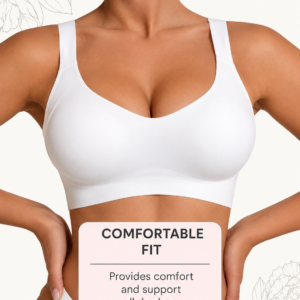 Seamless Top Bra - Milky White