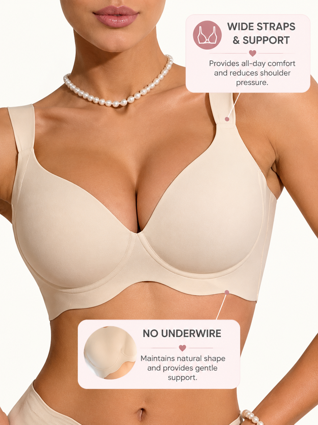 4446 Seamless Bra Large Sizes Phlox