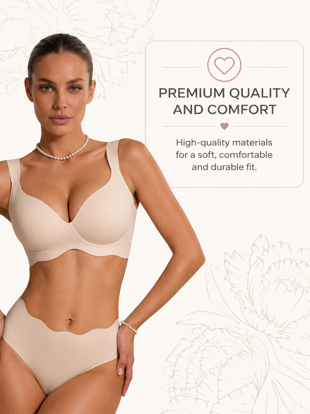 4446 Seamless Bra Large Sizes Phlox