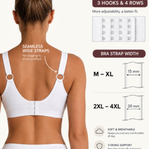 Seamless Top Bra - Milky White