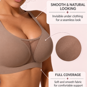 4469 Seamless Top Bra - Coffee
